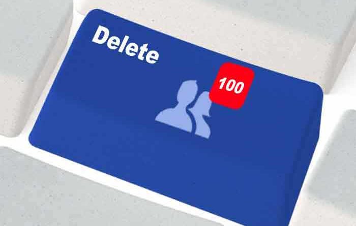 cancellare tutti gli amici da facebook