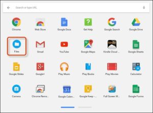 Come utilizzare un disco esterno - Chromebook 1
