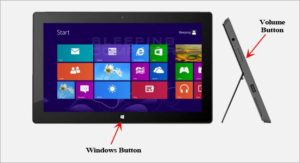 screenshot microsoft surface